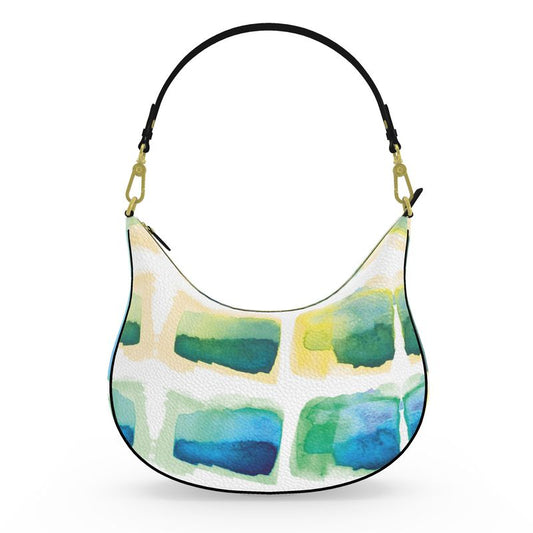 Radiance – Curved Hobo Leather Purse