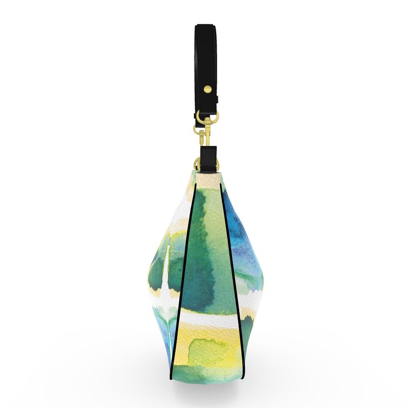 Radiance – Curved Hobo Leather Purse