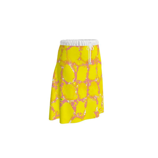 Yellow Guiding Light - Midi Skirt