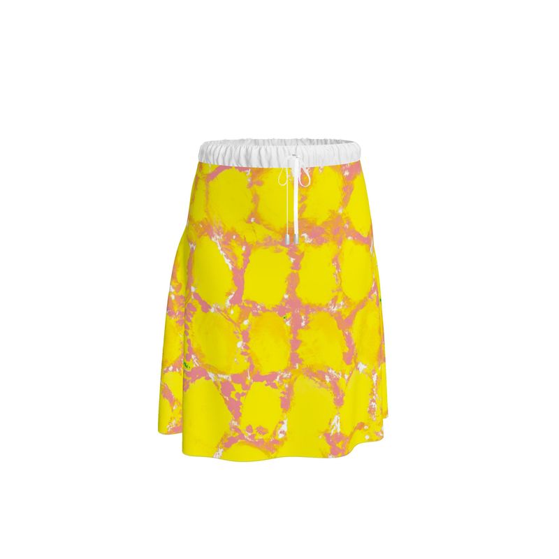 Yellow Guiding Light - Midi Skirt