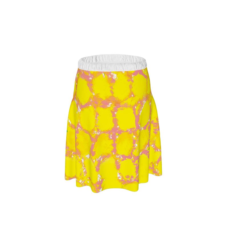 Yellow Guiding Light - Midi Skirt