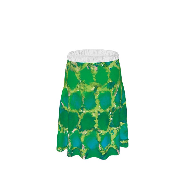 Green Guiding Light - Midi Skirt
