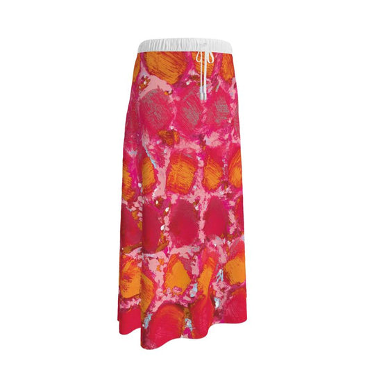 Red Guiding Light - Maxi Skirt