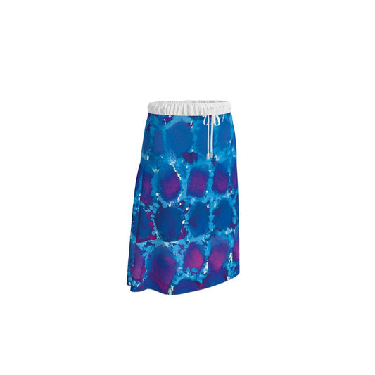 Blue Guiding Light - Midi Skirt