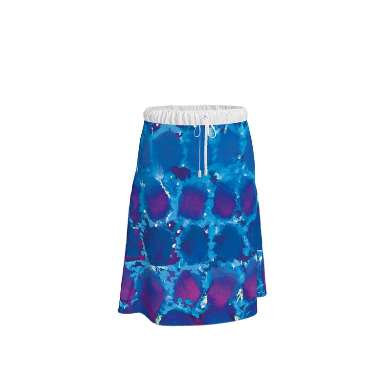 Blue Guiding Light - Midi Skirt