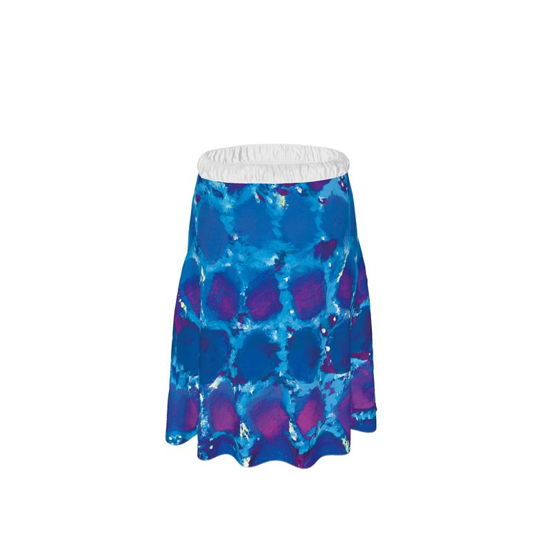 Blue Guiding Light - Midi Skirt