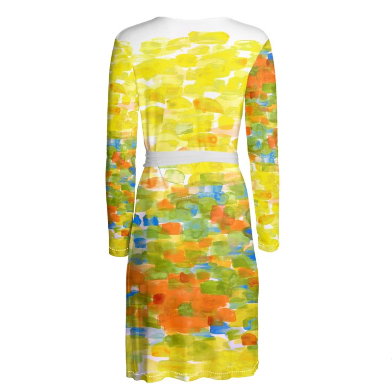 Reflections of Peace - Wrap Dress