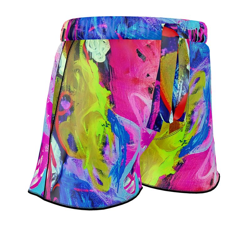 Laughter – Silk Satin Shorts