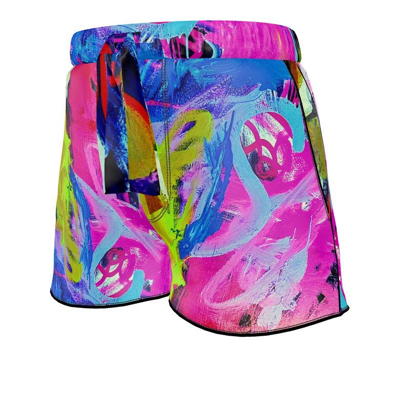 Laughter – Silk Satin Shorts