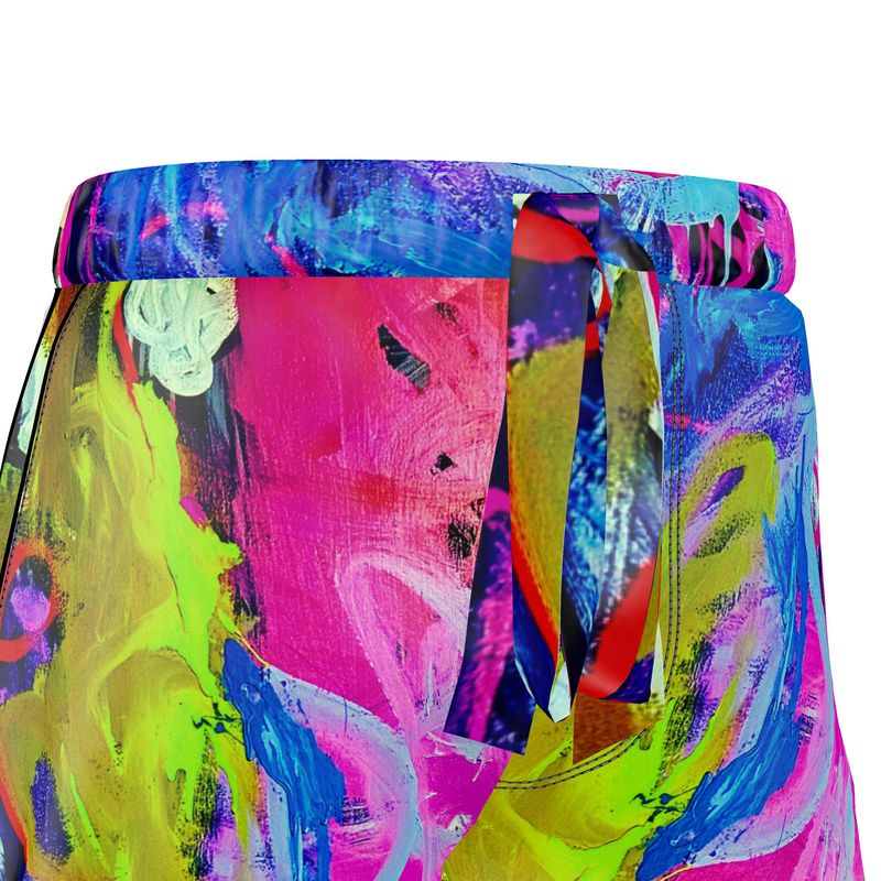 Laughter – Silk Satin Shorts
