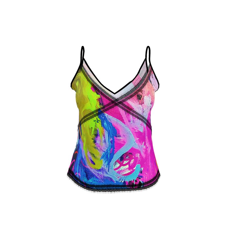 Laughter - Satin Cami Tank Top