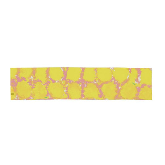 Yellow Guiding Light - Silk Scarf