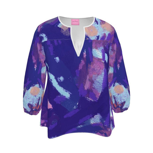Lavender Contemplation - Tunic Shirt