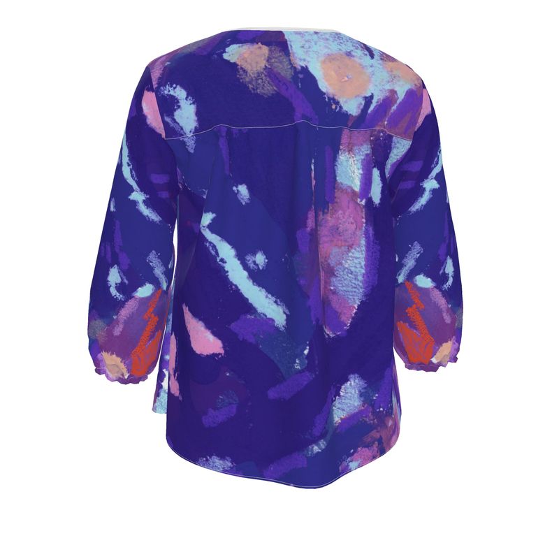 Lavender Contemplation - Tunic Shirt