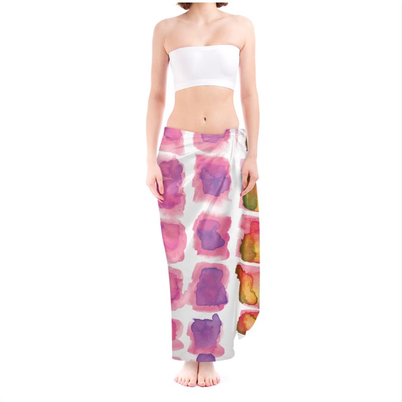 Sunset - Sarong Wrap Skirt