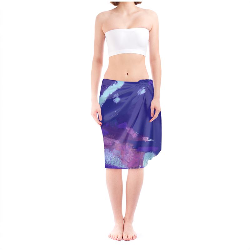 Lavender Contemplation - Sarong Wrap